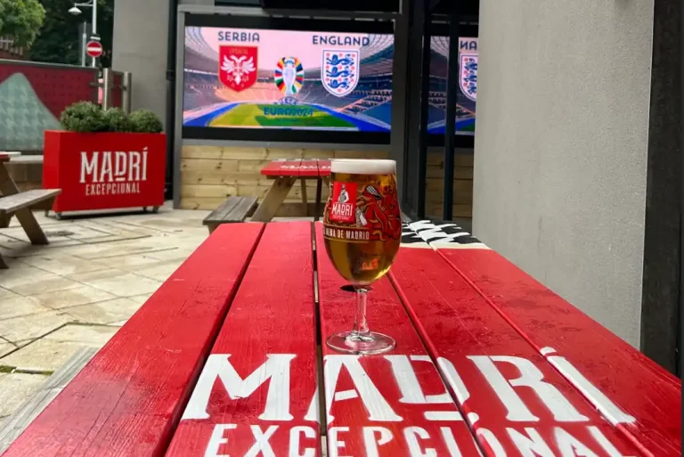 Catch all the England Euros action on the big screen in Nottingham’s Bolero Square this summer