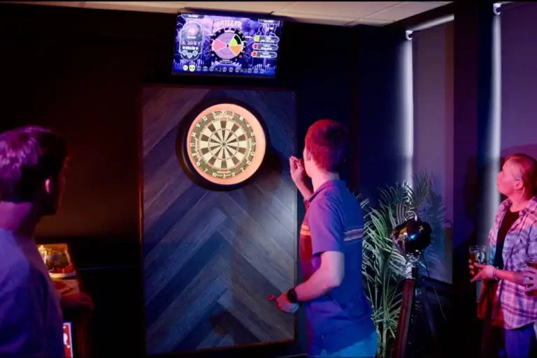People playing darts at The Kelso in Loughborough