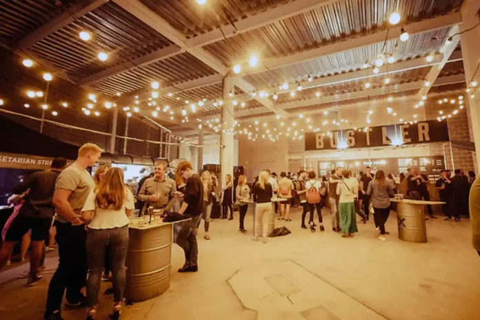 Pictured is Derby's Bustler Market