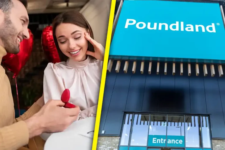 Poundland’s East Midlands stores are selling £1 engagement rings ahead of Valentine’s Day