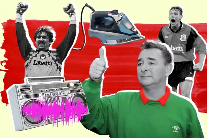 Montage of images from Brian Clough moments