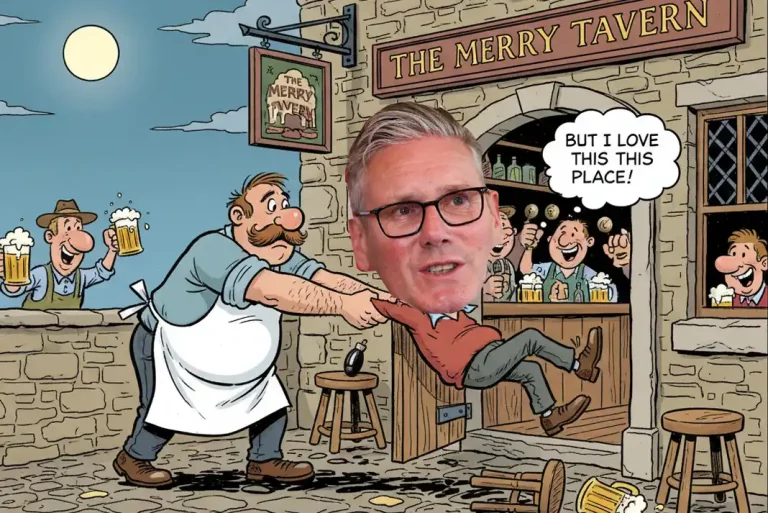 ‘Get aht the door, you ain’t welcome anymore…’ Last orders for Labour MPs as livid landlords start banning them from their boozers in protest at soaring business rates