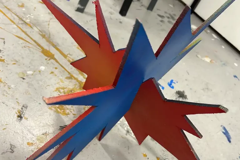 A sculpture by Cory McLellan