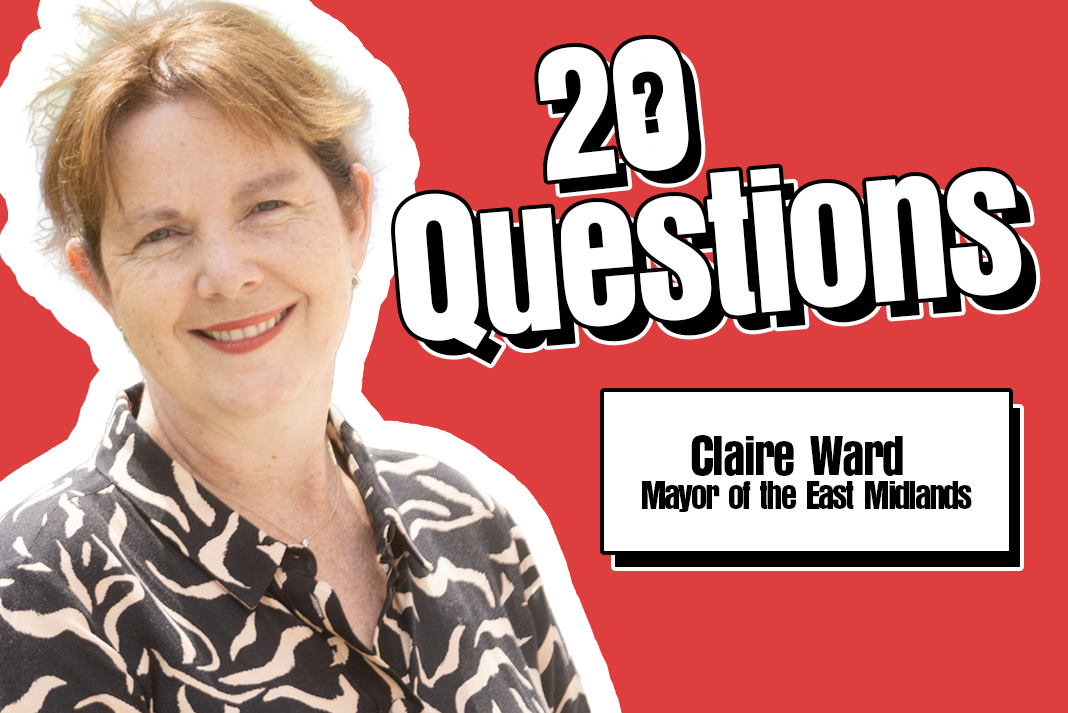 Interview format with bold text.