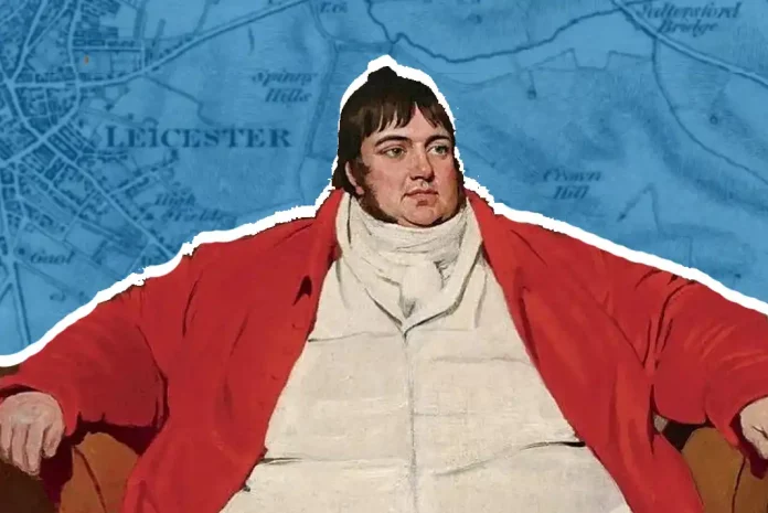 daniellambert Person in red coat, historical background.