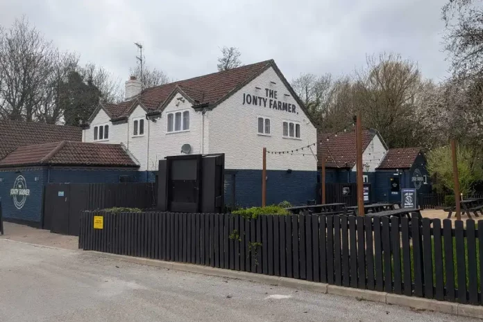 Pub with outdoor seating area